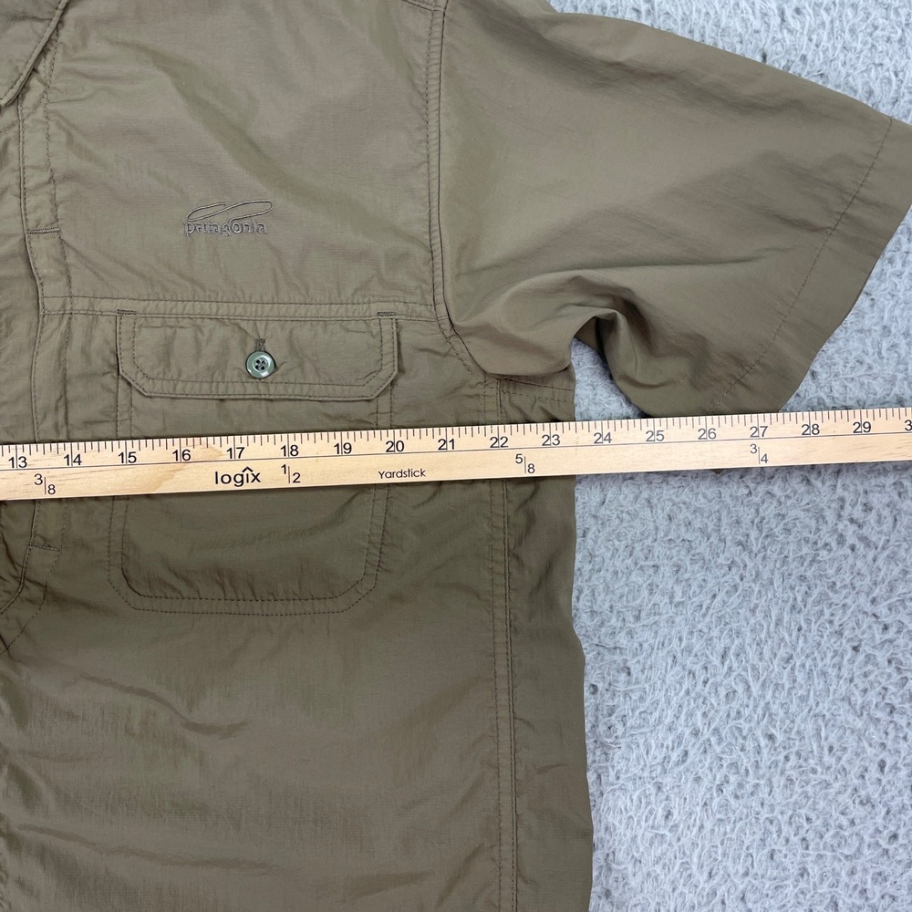 Patagonia Sol Patrol II Shirt Men XXL (Fits Large) Short Sleeve Vented Ripstop - Picture 11 of 14